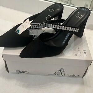 NWT Black Heels